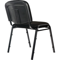 Stacking Chairs, Fabric, 32" High, 250 lbs. Capacity, Black Infinity Industrial Services Inc.