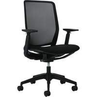 Kody High-Back Synchro-Tilter Chair, Mesh, Black, 300 lbs. Capacity Infinity Industrial Services Inc.