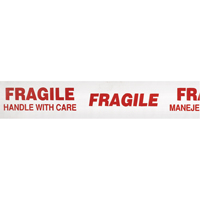 Scotch&reg; 3771 Box Sealing Tape with Message, Hot Melt Adhesive, 2 mils, 48 mm (1-22/25") x 100 m (328') Infinity Industrial Services Inc.