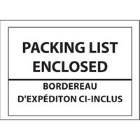 Pochettes pour bordereau d'exp&eacute;dition, 4" lo x 5" la, Style Insertion par l'arri&egrave;re Infinity Industrial Services Inc.