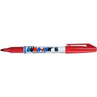 Dura-Ink&reg; Markers - #15, Red, Fine Tip Infinity Industrial Services Inc.