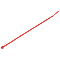 Intermediate Cable Ties, 8" Long, 40 lbs. Tensile Strength, Red Infinity Industrial Services Inc.