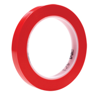 471 Vinyl Tape, 12 mm (1/2") W x 32.9 m (108') L, 5.3 mils, Red Infinity Industrial Services Inc.