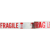 Bilingual Printed Tape – Fragile This Side Up , Red on White Infinity Industrial Services Inc.
