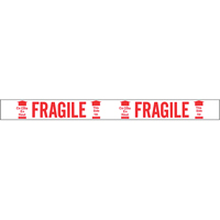 Bilingual Printed Tape – Fragile This Side Up , Red on White Infinity Industrial Services Inc.