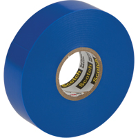 Scotch&reg; 35 Colour Coded Tape, 19 mm (3/4") x 20.1 m (66'), Blue, 7 mils Infinity Industrial Services Inc.