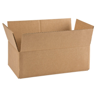 Corrugated Box, 12" L x 6" W x 4" H, Flute C Infinity Industrial Services Inc.