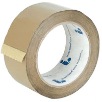 Box Sealing Tape, Hot Melt Adhesive, 1.6 mils, 48 mm (1-22/25") x 50 m (164') Infinity Industrial Services Inc.