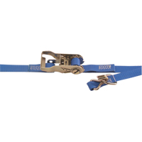 Heavy-Duty Utility Straps, Ratchet, 1" W x 16' L, 835 lbs. (380 kg) WLL Infinity Industrial Services Inc.