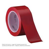 471 Vinyl Tape, 38 mm (1-1/2") W x 32.9 m (108') L, 5.3 mils, Red Infinity Industrial Services Inc.