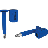 High Security Locktainer Security Seals, 3-1/4", Metal, Bolt Seal Infinity Industrial Services Inc.