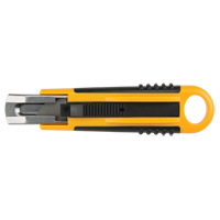 Self-Retracting Knife ATK1000, 18 mm, Carbon Steel, Plastic Handle Infinity Industrial Services Inc.