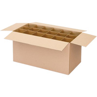 Aerosol Can Shipper Box, 12-1/4" L x 9-3/16" W x 10-5/16" H, Flute C Infinity Industrial Services Inc.