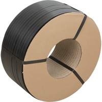 Strapping, Polypropylene, 5/8" W x 6000' L, Black, Manual Grade Infinity Industrial Services Inc.