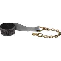 Winch Strap with Chain Anchor Infinity Industrial Services Inc.