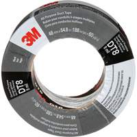 DT8 All-Purpose Duct Tape, 8 mils, Black, 48 mm (2") x 55 m (180') Infinity Industrial Services Inc.