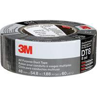 DT8 All-Purpose Duct Tape, 8 mils, Black, 48 mm (2") x 55 m (180') Infinity Industrial Services Inc.