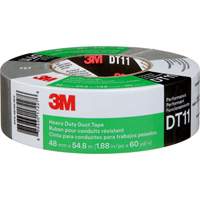 DT11 Heavy-Duty Duct Tape, 11 mils, Silver, 48 mm (2") x 55 m (180') Infinity Industrial Services Inc.