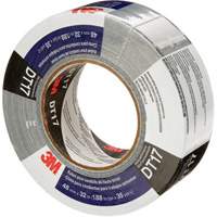 DT17 Super-Duty Duct Tape, 17 mils, Black, 48 mm (2") x 32 m (105') Infinity Industrial Services Inc.