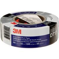 DT17 Super-Duty Duct Tape, 17 mils, Black, 48 mm (2") x 32 m (105') Infinity Industrial Services Inc.
