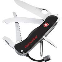RescueTool Pocket Knife, 12 Functions, 0.3 lbs. Infinity Industrial Services Inc.