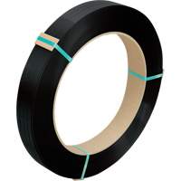 Strapping, Polyester, 1/2" W x 3250' L, Black, Manual Grade Infinity Industrial Services Inc.