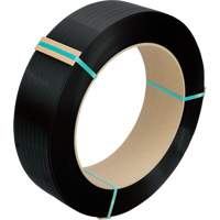 Strapping, Polyester, 1/2" W x 5800' L, Black, Manual Grade Infinity Industrial Services Inc.
