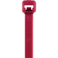 T Series Cable Ties, 8" Long, 50 lbs. Tensile Strength, Red Infinity Industrial Services Inc.
