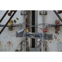 High Security Security Seal, 12", Metal, Cable Seal Infinity Industrial Services Inc.