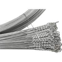 Baling Wire, Galvanized, 13-1/2' L, 13 ga. Infinity Industrial Services Inc.