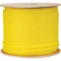 1/4" Braided Yellow Rope, Polypropylene, 1300' Infinity Industrial Services Inc.