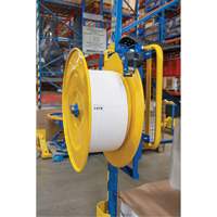 Strapping Dispenser, Polyester/Steel/Polypropylene Straps, 16"/8" Core Dia., 3"/8"/6" Roll Width Infinity Industrial Services Inc.