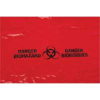Waste Bags, Bio-Hazard, 50" L x 37" W, 2 mils Infinity Industrial Services Inc.