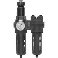 Manual Drain Filter, Regulator & Coalescing Filter with Standard Bowl Modulair 400, 1/4" NPT, 150 PSI, 9.1 fl. oz. Capacity Infinity Industrial Services Inc.