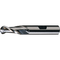 Centre Cutting Ball Nose Single End Finishers, 3/4" Dia., 2 Flutes, High Speed Steel Infinity Industrial Services Inc.