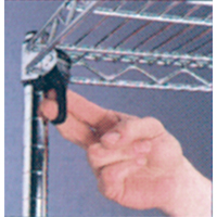 Shelving Unit, 4 Tiers, 36" W x 63" H x 18" D Infinity Industrial Services Inc.