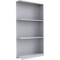 Interlok Shelving Unit, Steel, Boltless, 450 lbs. Capacity, 48" W x 88" H x 24" D Infinity Industrial Services Inc.