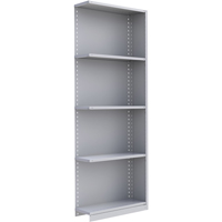 Interlok Shelving Unit, Steel, Boltless, 800 lbs. Capacity, 36" W x 100" H x 24" D Infinity Industrial Services Inc.