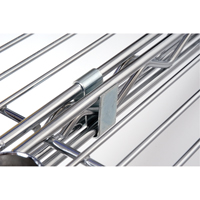 Crochet en S pour &eacute;tag&egrave;re en treillis chromat&eacute; Infinity Industrial Services Inc.