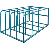 Standard Vertical Sheet Racks, 84" W x 50" D x 36-3/4" H, 4000 lbs. Capacity Infinity Industrial Services Inc.