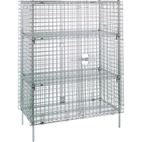 Security Carts, 5 Tiers, 38-1/2" W x 66-13/16" H x 21-1/2" D Infinity Industrial Services Inc.
