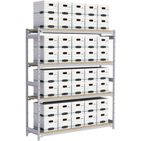&eacute;tag&egrave;re-classeur de grande largeur, Acier, 4 Tablettes, 72" la x 18" p x 84" h Infinity Industrial Services Inc.