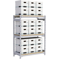 &eacute;tag&egrave;re-classeur de grande largeur, Acier, 3 Tablettes, 42" la x 18" p x 60" h Infinity Industrial Services Inc.