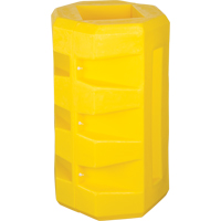 Column Protectors, 6-1/4" x 6-1/4" Inside Opening, 23-1/2" L x 23-1/2" W x 39-1/2" H, Yellow Infinity Industrial Services Inc.