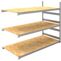 &eacute;tag&egrave;re-classeur de grande largeur, Acier, 3 Tablettes, 72" la x 32" p x 60" h, Ensemble Ajout Infinity Industrial Services Inc.
