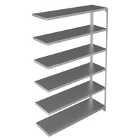 &eacute;l&eacute;ment de rayonnage, Acier galvanis&eacute;, Montant &agrave; fente, Capacit&eacute; 300 lb, 48" la x 72" h x 15" p Infinity Industrial Services Inc.