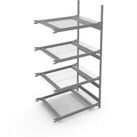 Wide Span Storage Shelving, Steel, Boltless, 1340 lbs. Capacity, 42" W x 84" H x 32" D Infinity Industrial Services Inc.