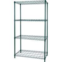 Dry Rack Shelving, 4 Tiers, 36" W x 63" H x 18" D Infinity Industrial Services Inc.