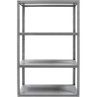 Heavy-Duty Shelving, Steel, Bolted, 3000 lbs. Capacity, 36" W x 72" H x 18" D Infinity Industrial Services Inc.