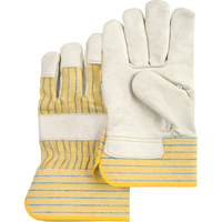 Standard-Duty Dry-Palm Fitters Gloves, X-Large, Grain Cowhide Palm, Cotton Inner Lining Infinity Industrial Services Inc.